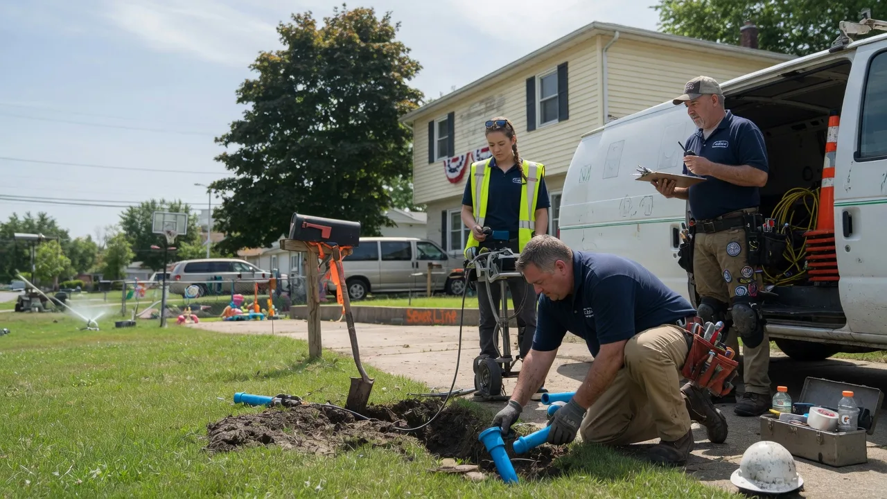 Slab Leak Repair in New Paris, PA near me